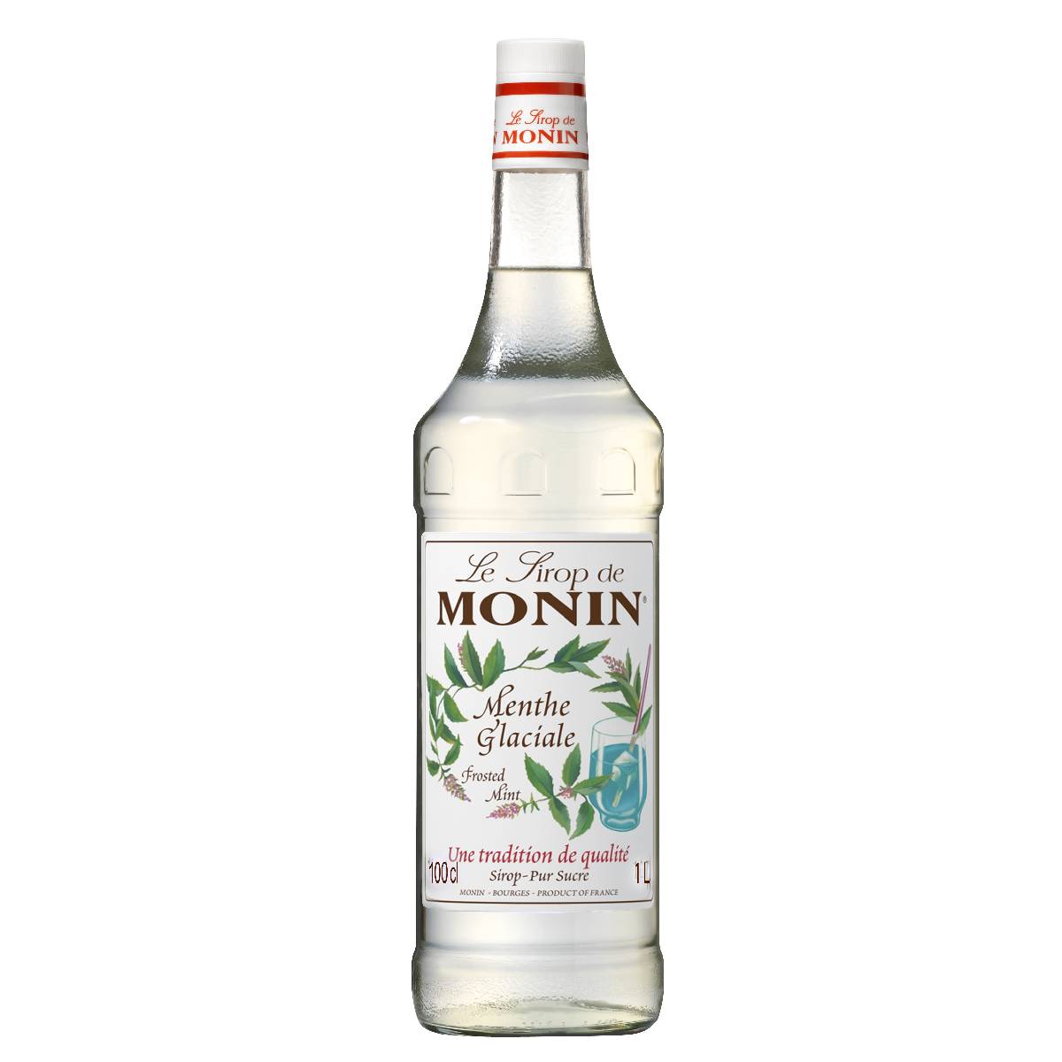 Monin - Sirop menthe glaciale Monin 70 cL